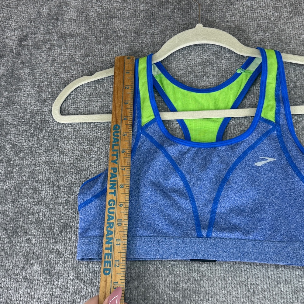 Brooks Moving Comfort Rebound Racer Sports Bra Racerback M Athletic Active - Picture 2 of 6
